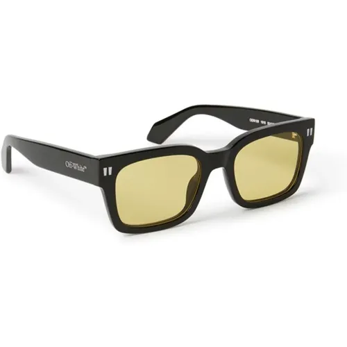 Stylische Sonnenbrille , unisex, Größe: 52 MM - Off White - Modalova