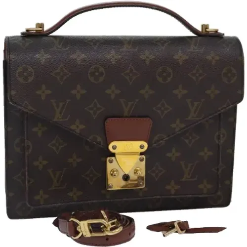 Pre-owned Canvas louis-vuitton-bags , female, Sizes: ONE SIZE - Louis Vuitton Vintage - Modalova