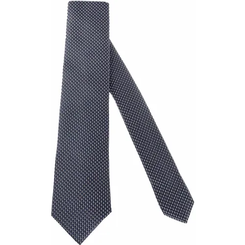 Silk tie , male, Sizes: ONE SIZE - Ermenegildo Zegna - Modalova