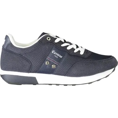 Blaue Polyester Sneakers für Männer , Herren, Größe: 43 EU - Carrera - Modalova