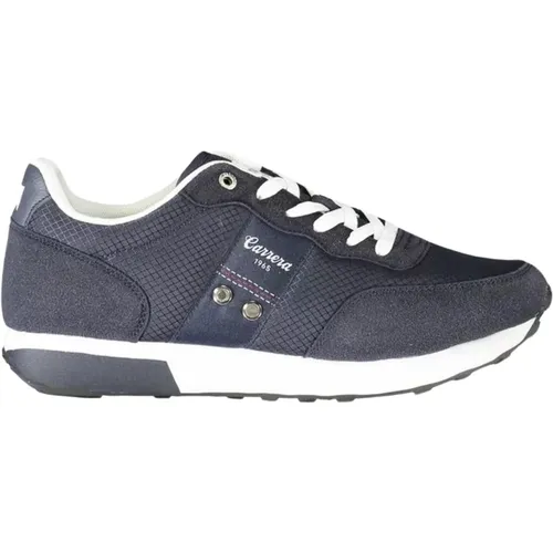 Blaue Polyester Sneakers für Männer , Herren, Größe: 44 EU - Carrera - Modalova