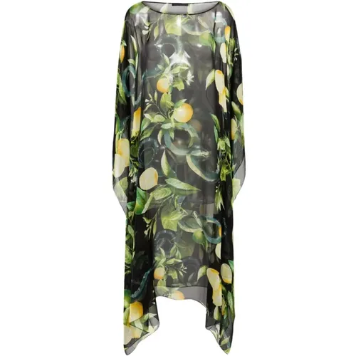 Limoni Dress , female, Sizes: XL, M, S - Roberto Cavalli - Modalova