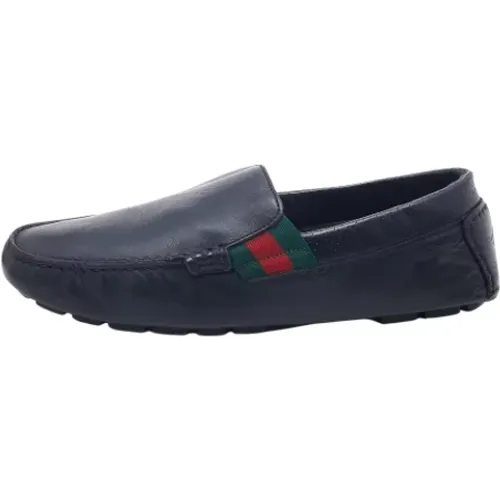 Pre-owned Leather flats , female, Sizes: 8 1/2 UK - Gucci Vintage - Modalova