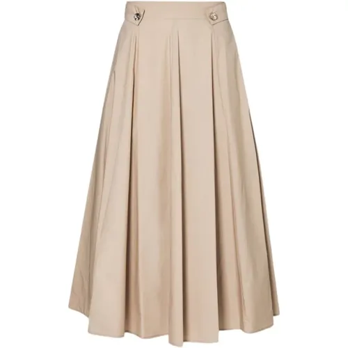 Elegant Long Ruffled Dress , female, Sizes: M, XS, S - Liu Jo - Modalova