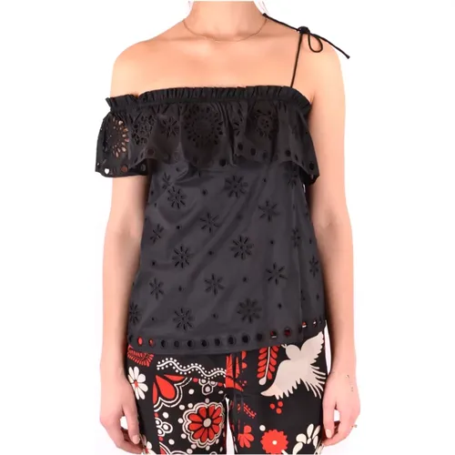 Top Clothes rr0aa00kpwh0no , female, Sizes: S - RED Valentino - Modalova