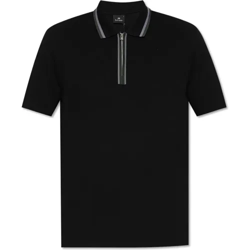 Baumwoll-Poloshirt , Herren, Größe: L - PS By Paul Smith - Modalova