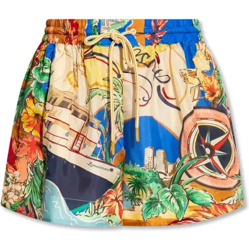 ‘Alight’ silk shorts , female, Sizes: L, XS, M, S - Zimmermann - Modalova