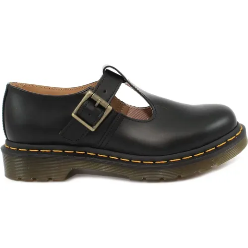 Modische Lederloafers , Damen, Größe: 44 EU - Dr. Martens - Modalova