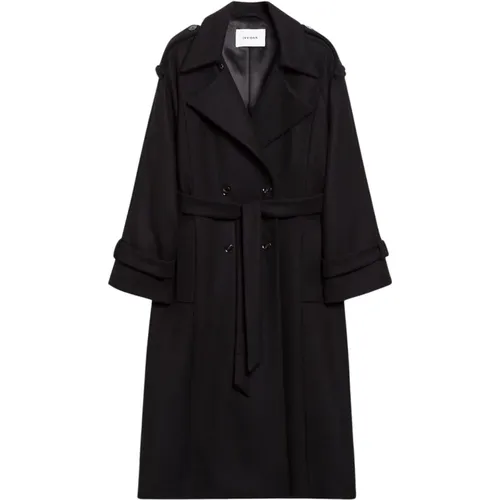 Caroline ANN Coat , female, Sizes: L - IVY OAK - Modalova