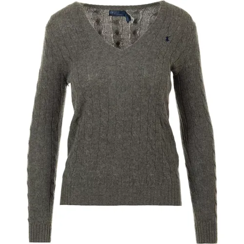 Grauer Pullover Kimberly , Damen, Größe: L - Ralph Lauren - Modalova