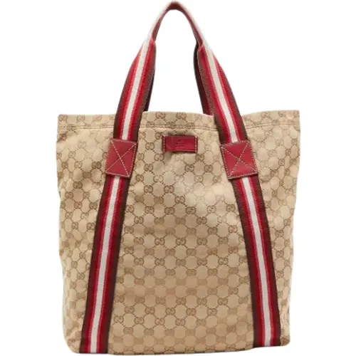 Pre-owned Canvas gucci-bags , female, Sizes: ONE SIZE - Gucci Vintage - Modalova