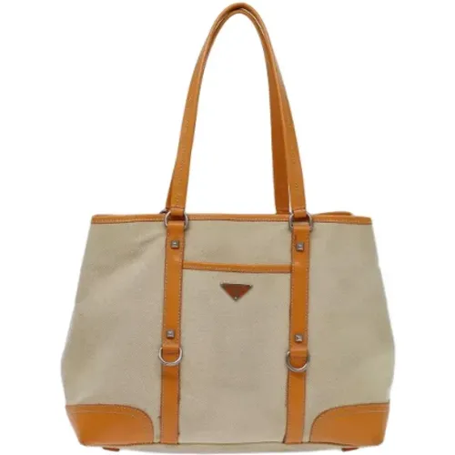 Pre-owned Canvas prada-bags , female, Sizes: ONE SIZE - Prada Vintage - Modalova