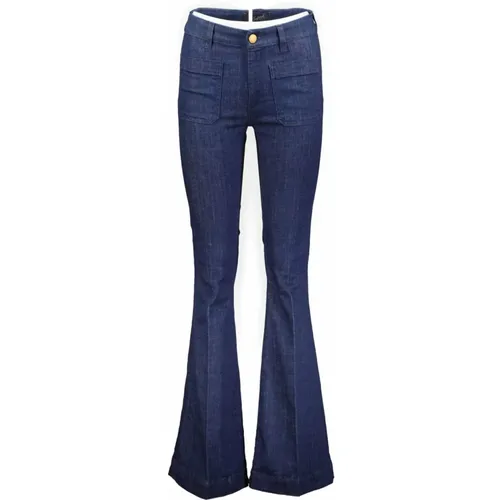 Elegant Dark Wash Jeans , female, Sizes: W25 - Seafarer - Modalova