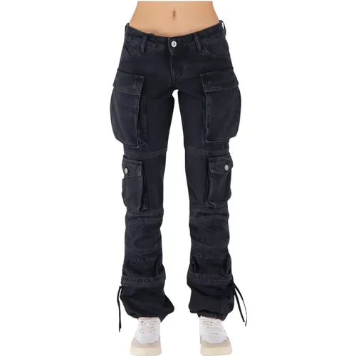 Essie Long Jeans , female, Sizes: W26, W28, W27 - The Attico - Modalova