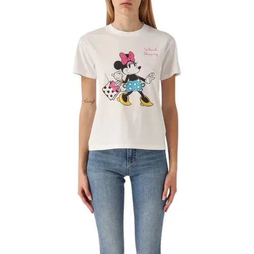 Emilie T-shirt - Stylish and Comfortable , female, Sizes: L, S - MC2 Saint Barth - Modalova