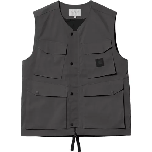 Graphite Balto Vest , male, Sizes: L, S, M - Carhartt WIP - Modalova