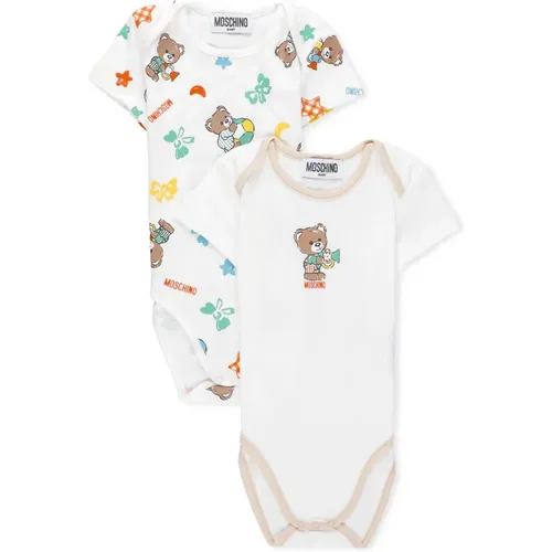 Teddy Bear Print Baby Top Moschino - Moschino - Modalova