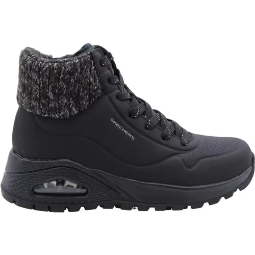 Schokolade Stiefelette , Damen, Größe: 39 EU - Skechers - Modalova