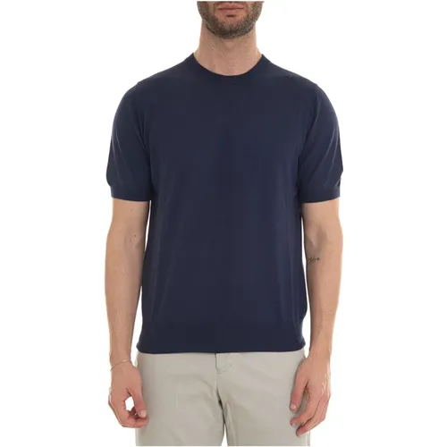 Stylish T-shirt for Men , male, Sizes: XL, 3XL, 2XL, M, 4XL - Canali - Modalova