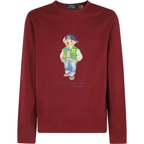 Bear Sweatshirt , male, Sizes: M, S, XL, L - Ralph Lauren - Modalova