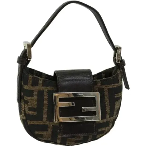 Pre-owned Canvas fendi-bags , female, Sizes: ONE SIZE - Fendi Vintage - Modalova