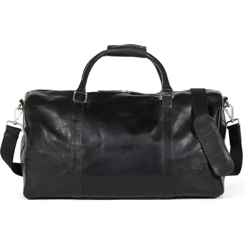 Leather Weekend Bag , unisex, Sizes: ONE SIZE - Howard London - Modalova