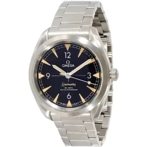 Pre-owned Stainless Steel watches , male, Sizes: ONE SIZE - Omega Vintage - Modalova