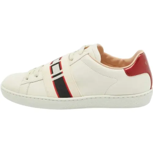 Pre-owned Leder sneakers - Gucci Vintage - Modalova