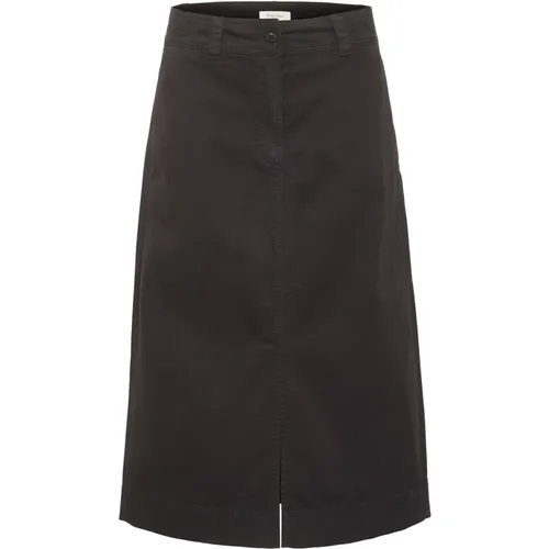 Simple A-line Skirt with Pockets and Front Slit , female, Sizes: 2XL, S, XL, 3XL, L, XS, M, 2XS - Part Two - Modalova