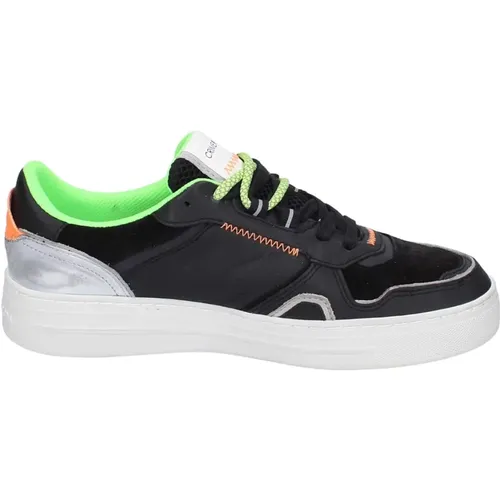 Leder Herren Sneakers Stylische Schuhe , Herren, Größe: 41 EU - Crime London - Modalova