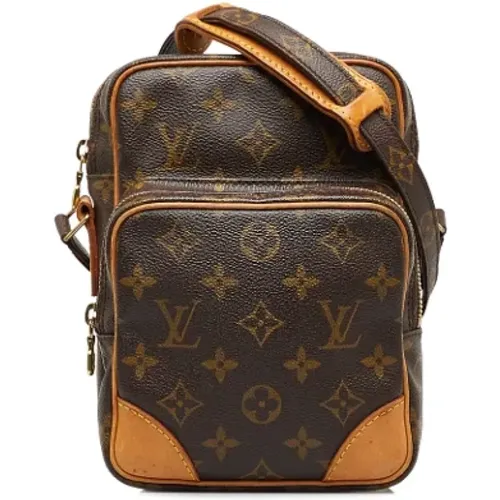 Pre-owned Canvas shoulder-bags , female, Sizes: ONE SIZE - Louis Vuitton Vintage - Modalova