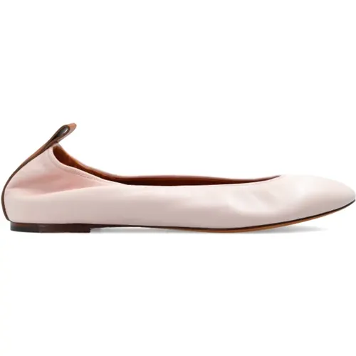 Leather ballet flats , female, Sizes: 3 UK, 4 UK, 5 UK, 6 UK - Lanvin - Modalova