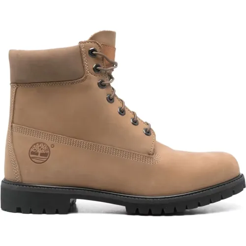 Nubukleder Wasserdichte Stiefel , Herren, Größe: 41 EU - Timberland - Modalova