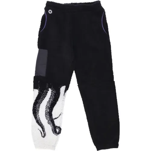 Sherpa Teddy Bear Side Pocket Pants , male, Sizes: XL, XS - Octopus - Modalova