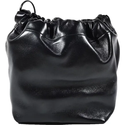 Leather Handbag , female, Sizes: ONE SIZE - Jil Sander - Modalova