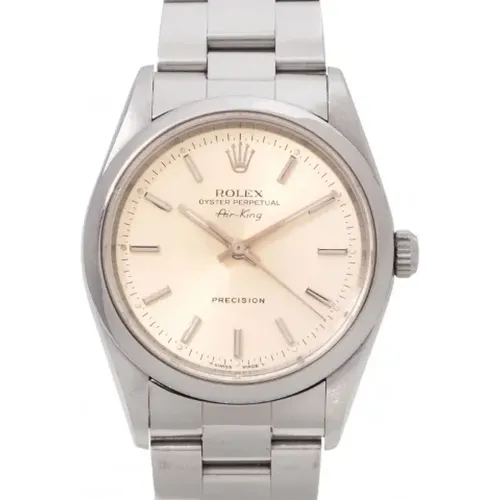 Pre-owned Stainless Steel watches , male, Sizes: ONE SIZE - Rolex Vintage - Modalova