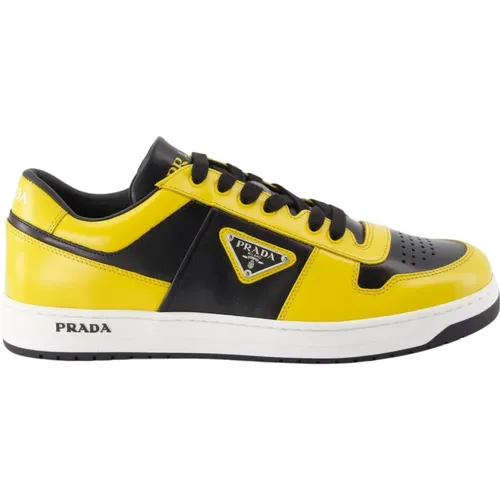 Städtische Ledersneaker Prada - Prada - Modalova