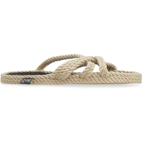 Geflochtene Raffia Seilsandalen , Damen, Größe: 36 EU - Nomadic State of Mind - Modalova