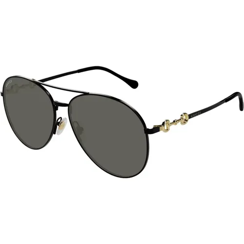 Gg1698S 001 Sunglasses,GG1698S 004 Sunglasses,GG1698S 002 Sunglasses,Stilvolle Sonnenbrille mit Metallrahmen,GG1698S 003 Sunglasses - Gucci - Modalova