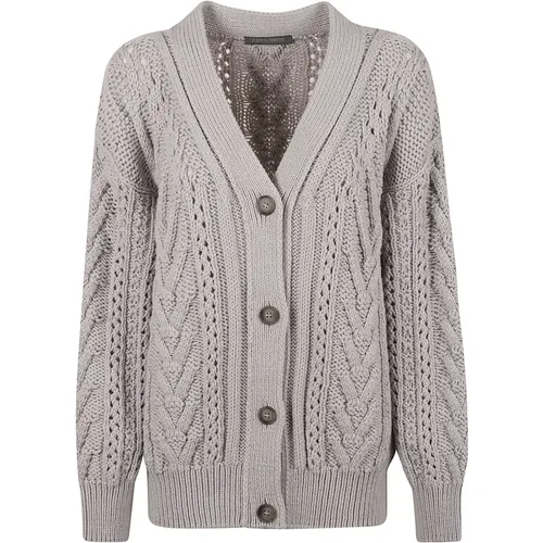 Grauer Pullover Maglia - alberta ferretti - Modalova