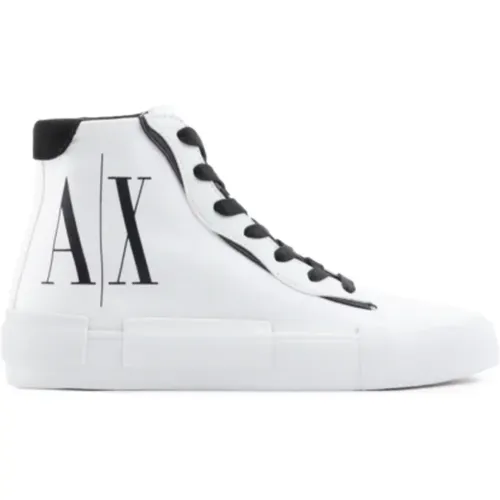 Icon Project High-Top Sneakers , Damen, Größe: 37 EU - Armani Exchange - Modalova