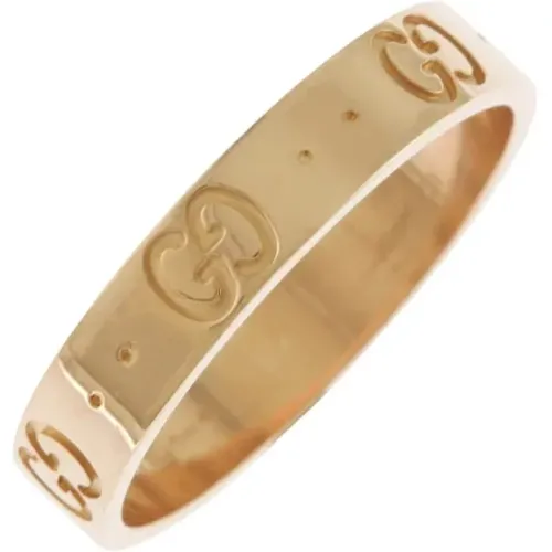 Pre-owned Rose Gold rings , female, Sizes: ONE SIZE - Gucci Vintage - Modalova