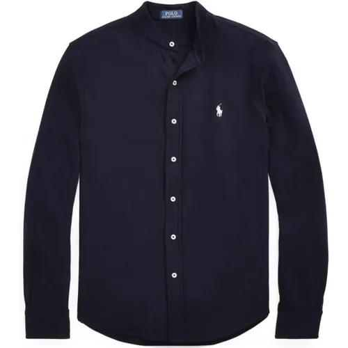 Long Sleeve Knit Shirt , male, Sizes: L, 2XL - Polo Ralph Lauren - Modalova