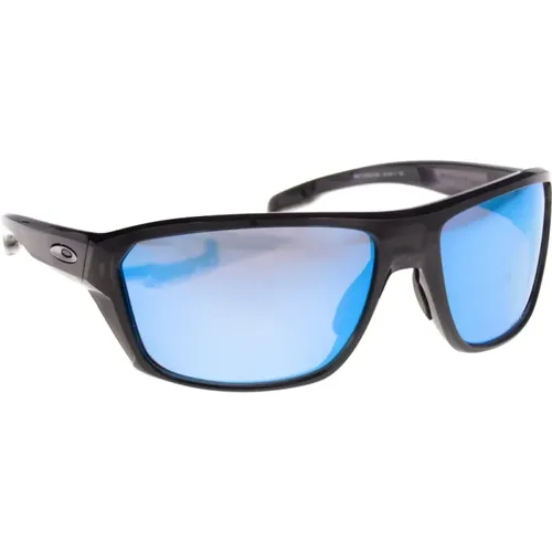 Polarized Split Shot Sunglasses for Men , male, Sizes: 64 MM - Oakley - Modalova