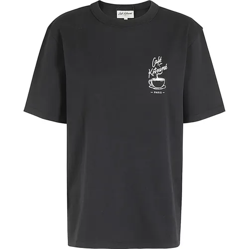 T-Shirts , male, Sizes: XS, S - Maison Kitsuné - Modalova