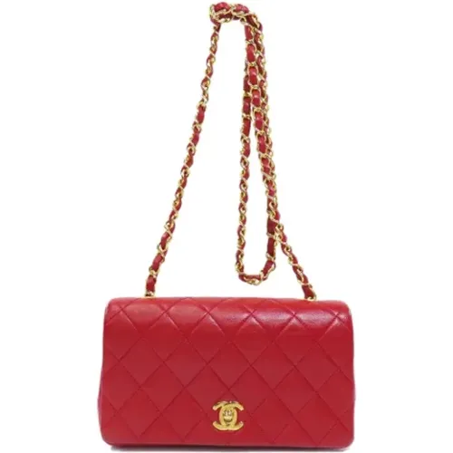 Suede Chanel Shoulder Bag , female, Sizes: ONE SIZE - Chanel Vintage - Modalova