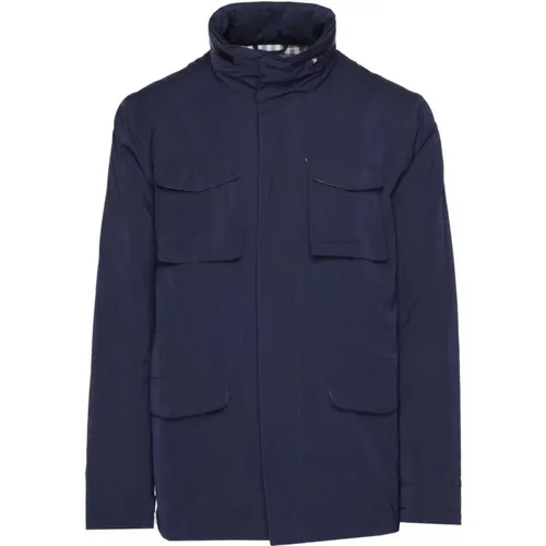 Frühling/Sommer Herren Parka , Herren, Größe: S - Aquascutum - Modalova