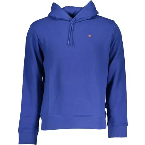 Hooded Sweatshirt with Long Sleeves , male, Sizes: 3XL, 2XL - Napapijri - Modalova