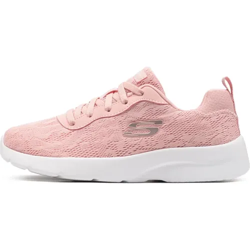 Hellrosa Sneaker für Damen , Damen, Größe: 38 1/2 EU - Skechers - Modalova