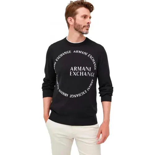 Lässiger Stil Herren Sweatshirt , Herren, Größe: M - Armani - Modalova